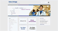 Desktop Screenshot of datalinkage-wa.org